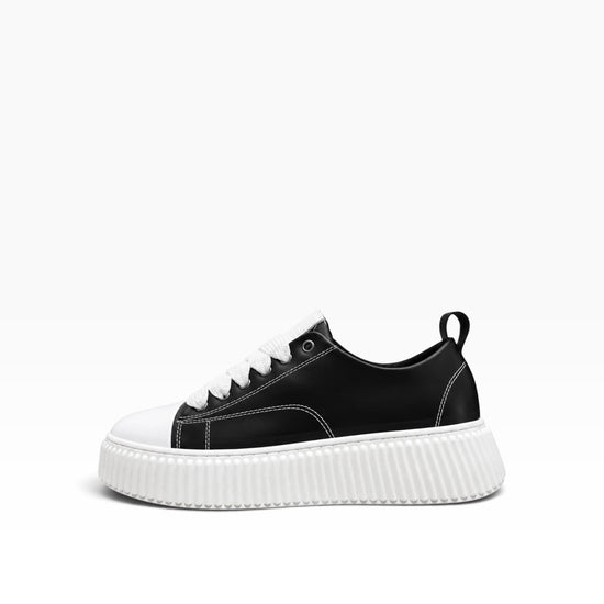 Sneaker Megan Pelle Bianco e Nero