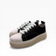 Sneaker Megan Phantom Camoscio Nero e Beige