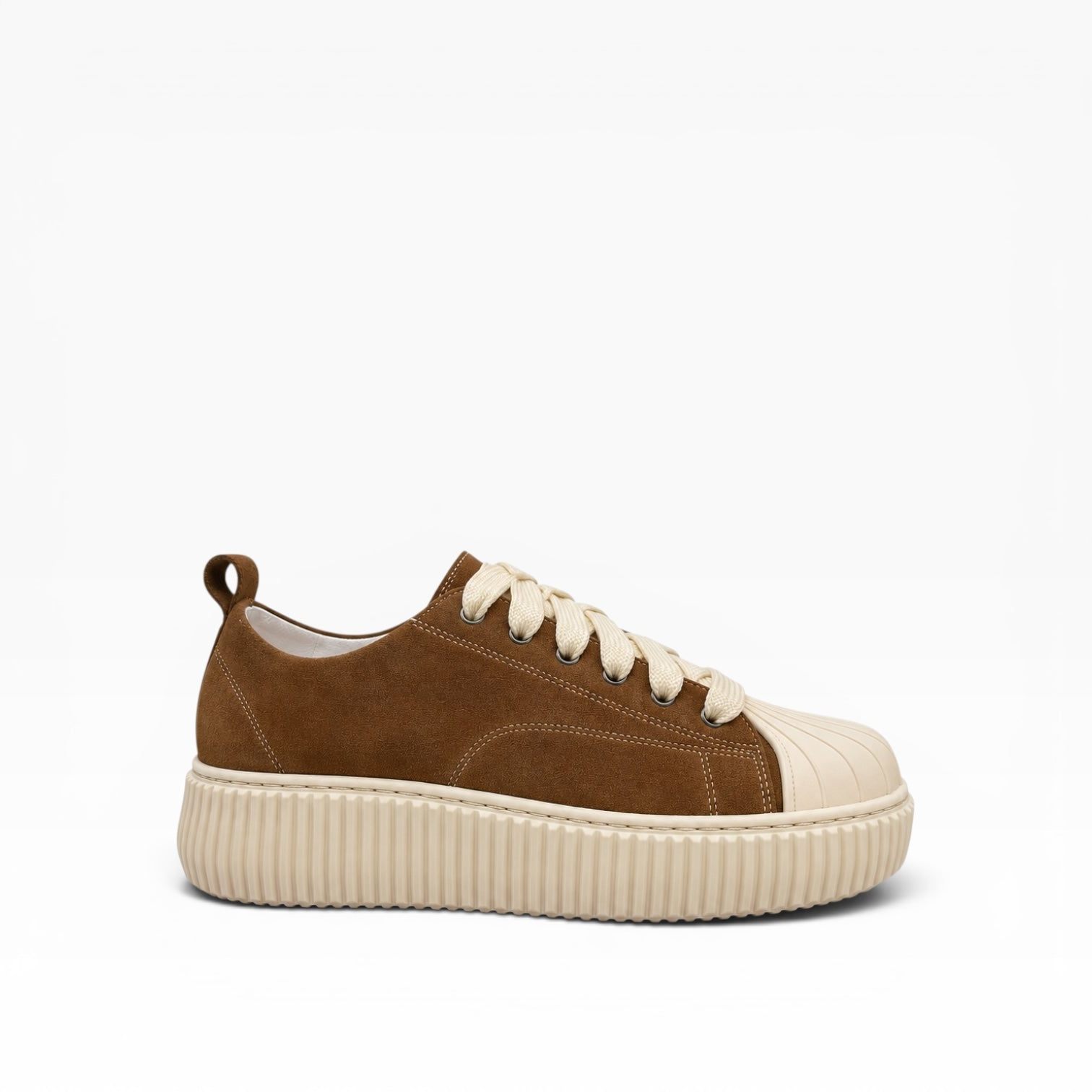 Sneaker Megan Phantom Camoscio Sigaro