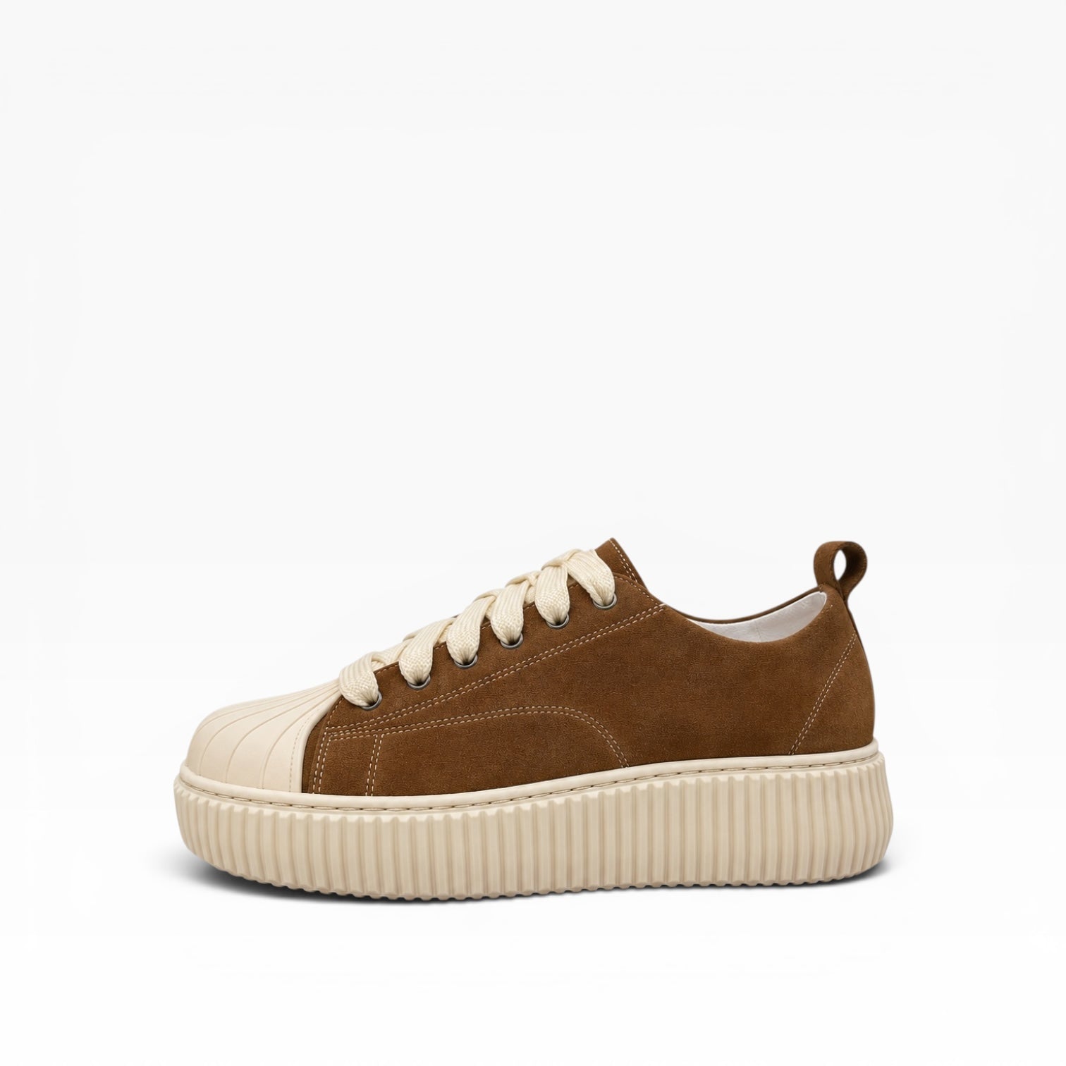 Sneaker Megan Phantom Camoscio Sigaro