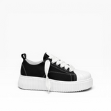 Sneaker Megan Phantom Pelle Bianco e Nero
