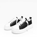 Sneaker Megan Phantom Pelle Bianco e Nero