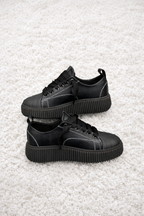 Sneaker Megan Phantom Pelle Nero