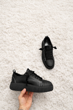 Sneaker Megan Phantom Pelle Nero