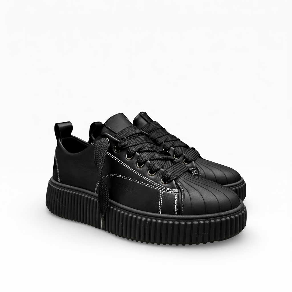 Sneaker Megan Phantom Pelle Nero