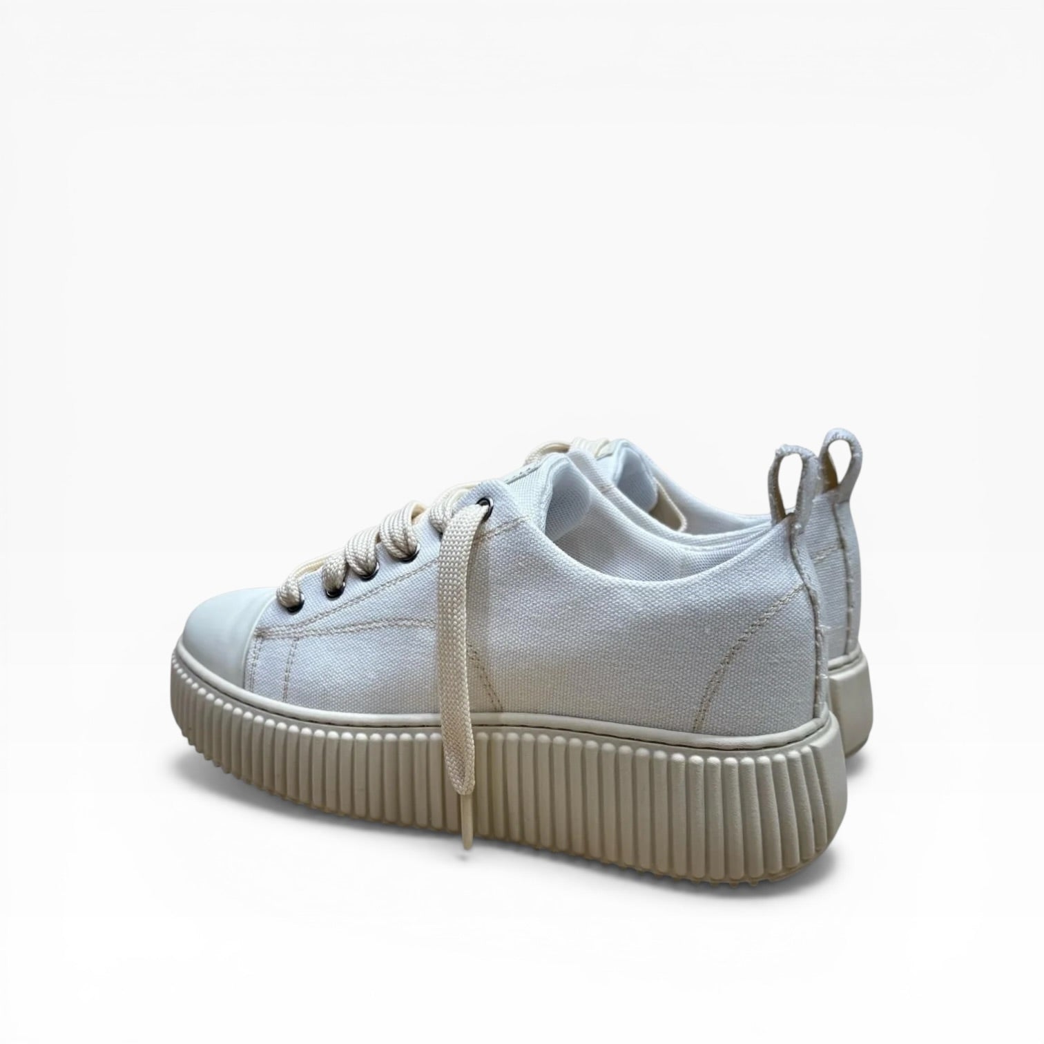 Sneaker Paciocco Megan Denim Bianco