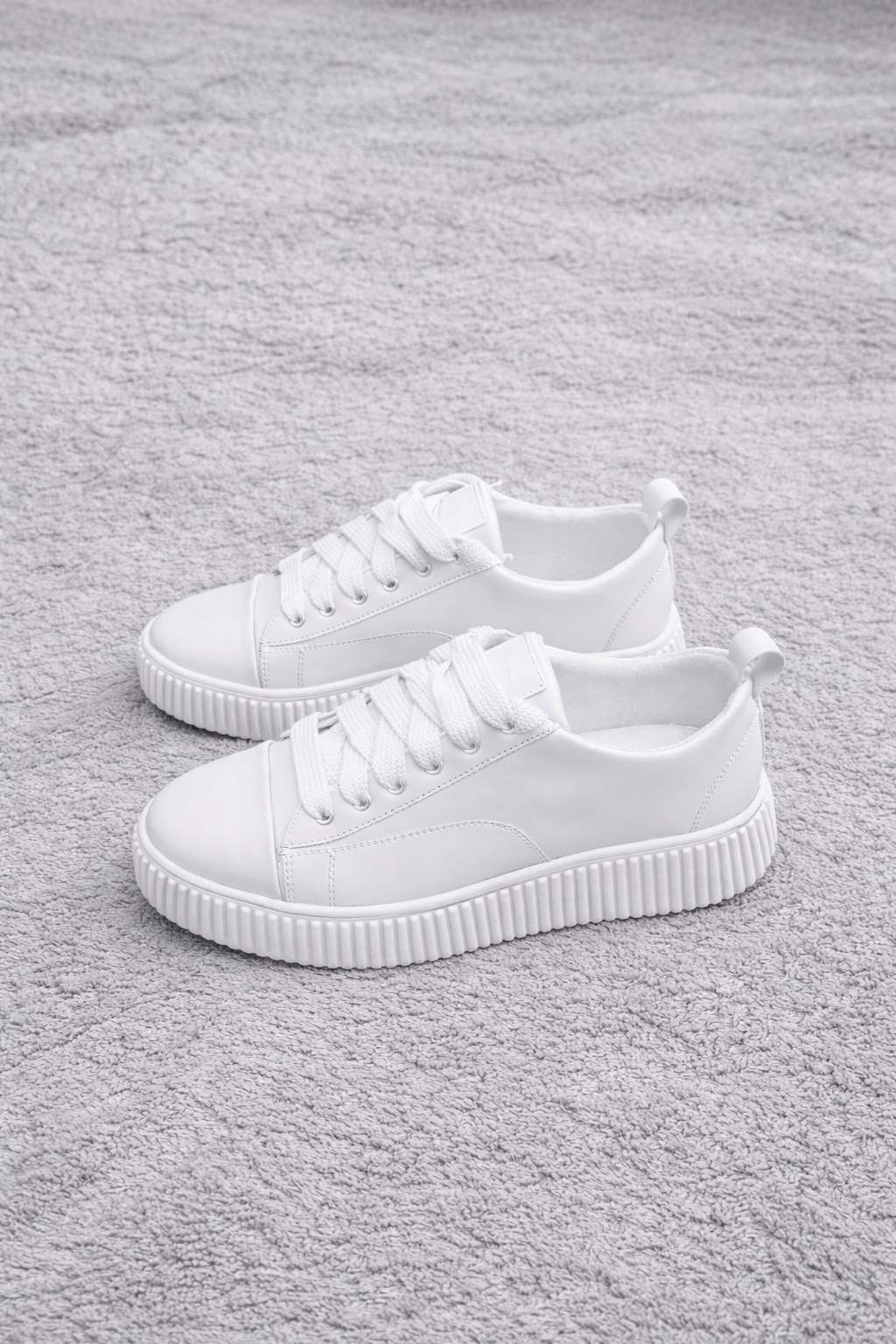 Sneaker Paciocco Megan Pelle Bianco