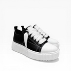 Sneaker Paciocco Megan Pelle Bianco e Nero