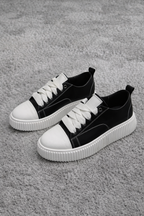 Sneaker Paciocco Megan Pelle Bianco e Nero