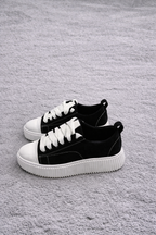 Sneaker Paciocco Megan Pelle Bianco e Nero