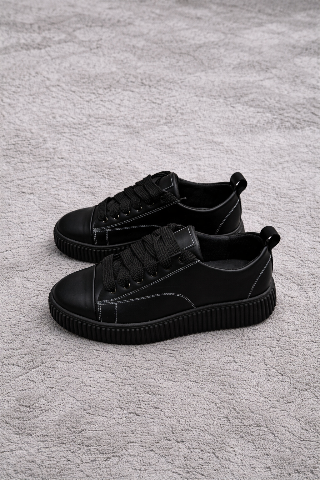 Sneaker Paciocco Megan Pelle Nero