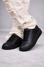 Sneaker Paciocco Megan Pelle Nero