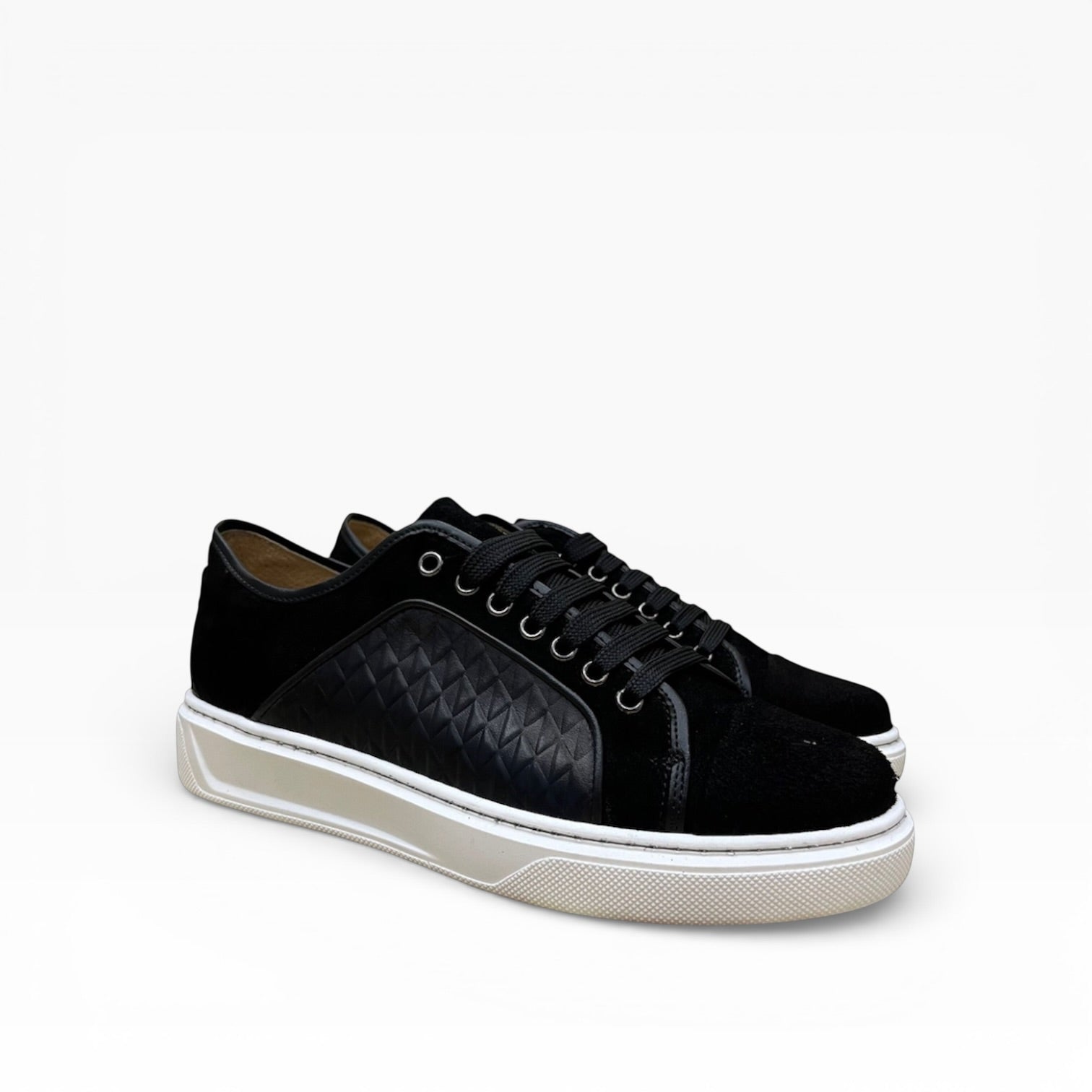 Sneaker Uomo Paciocco In Camoscio