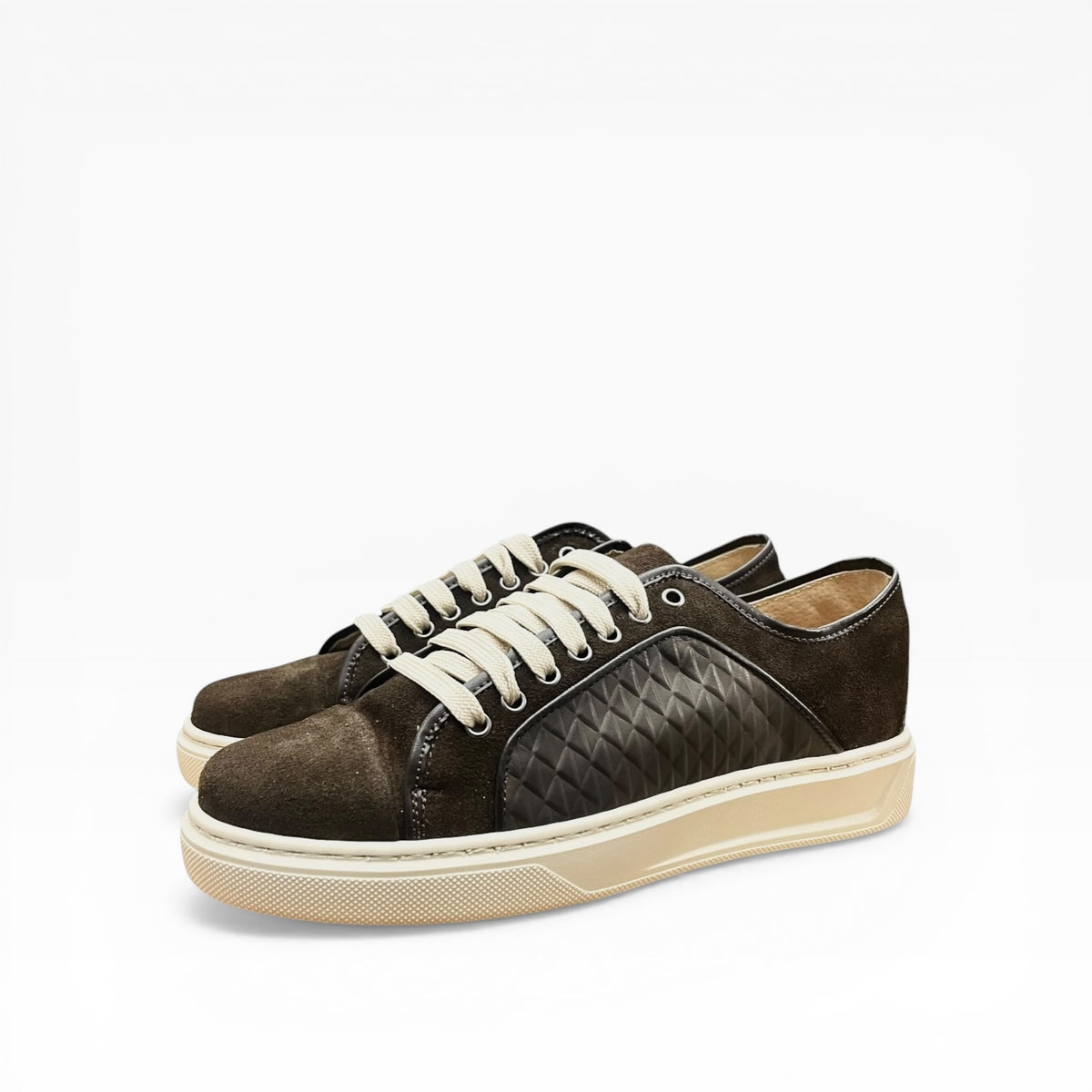 Sneaker Uomo Paciocco In Camoscio