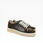 Sneaker Uomo Paciocco In Camoscio