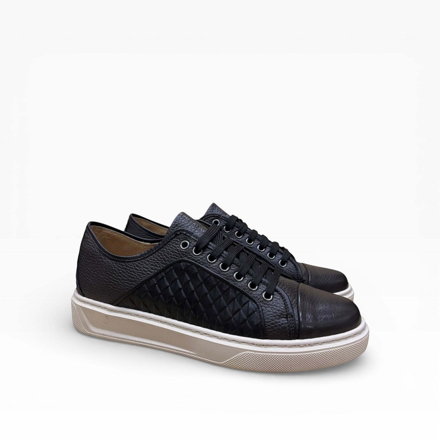 Sneaker Uomo Paciocco In Pelle Immagine secondaria del prodotto