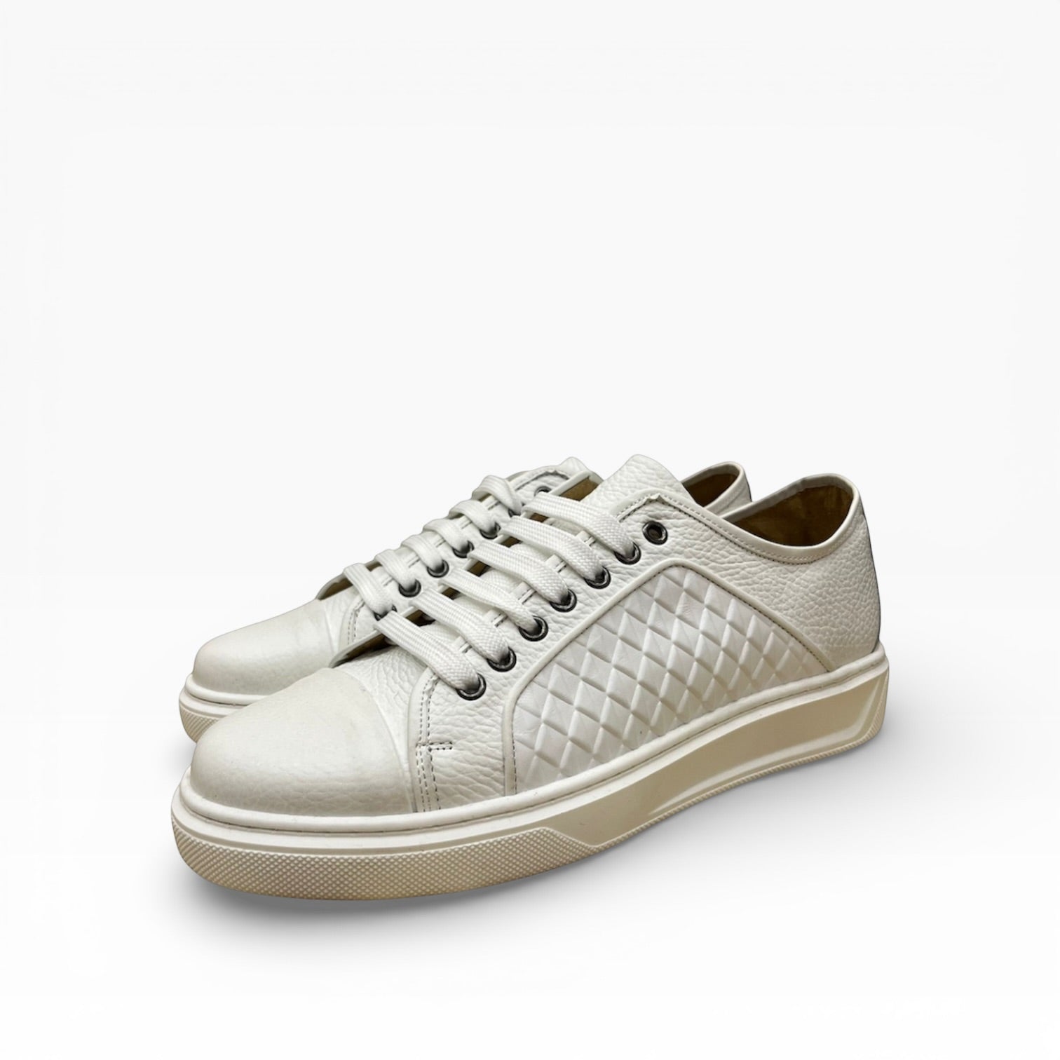 Sneaker Uomo Paciocco In Pelle