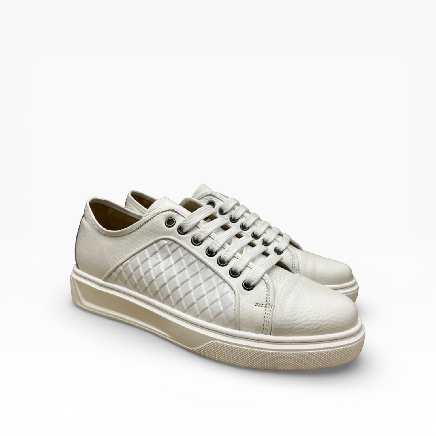 Sneaker Uomo Paciocco In Pelle
