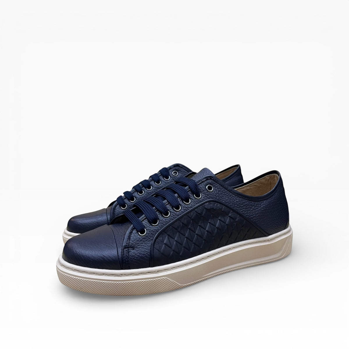 Sneaker Uomo Paciocco In Pelle