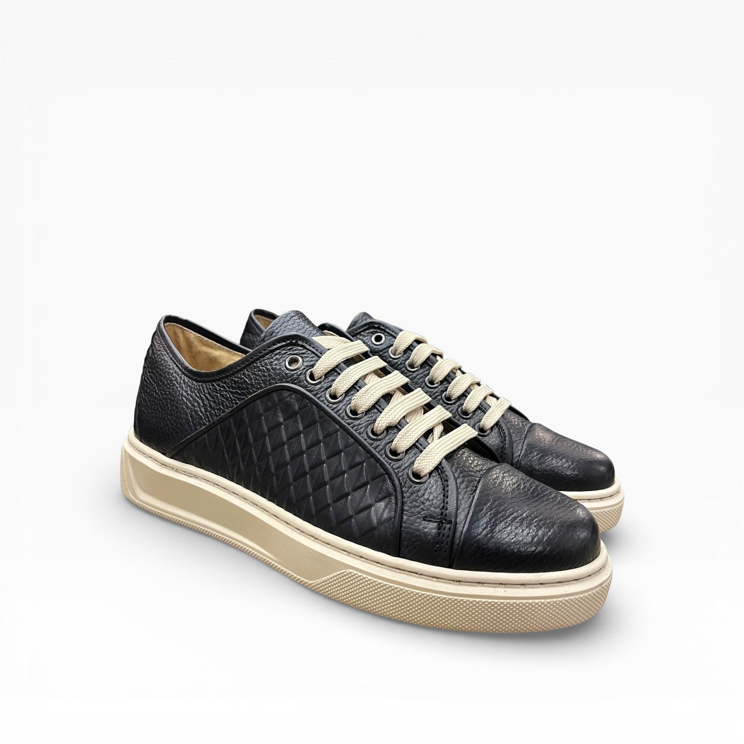 Sneaker Uomo Paciocco In Pelle