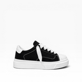 Sneakers Gravity Nabuk Bianco Nero