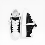 Sneakers Gravity Nabuk Bianco Nero