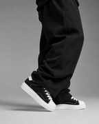 Sneakers Gravity Nabuk Bianco Nero