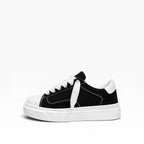 Sneakers Gravity Nabuk Bianco Nero
