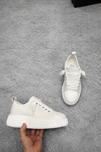 Sneakers Megan Phantom Pelle Bianco