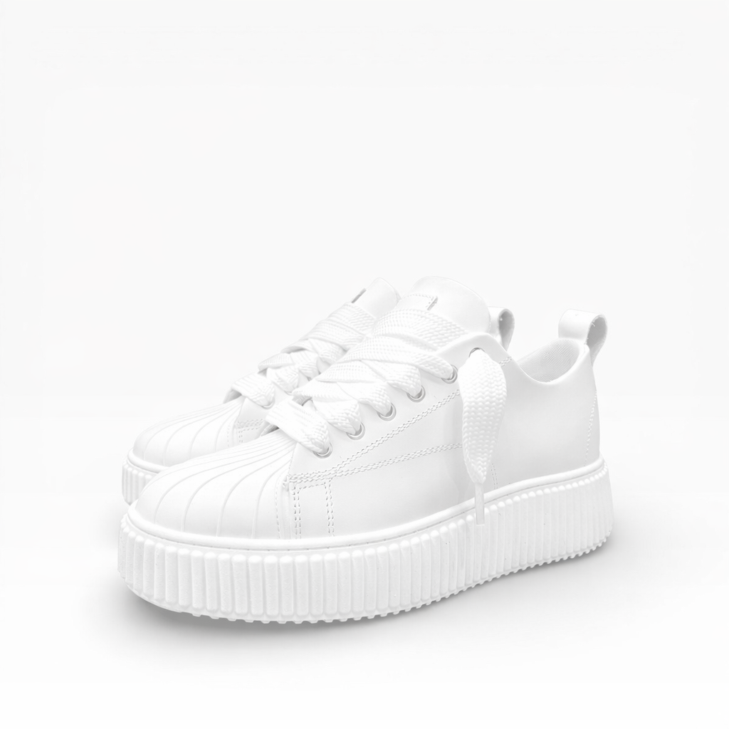 Sneakers Megan Phantom Pelle Bianco