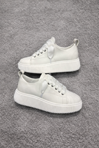 Sneakers Megan Phantom Pelle Bianco