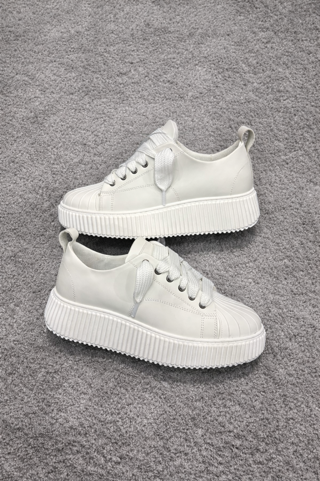 Sneakers Megan Phantom Pelle Bianco