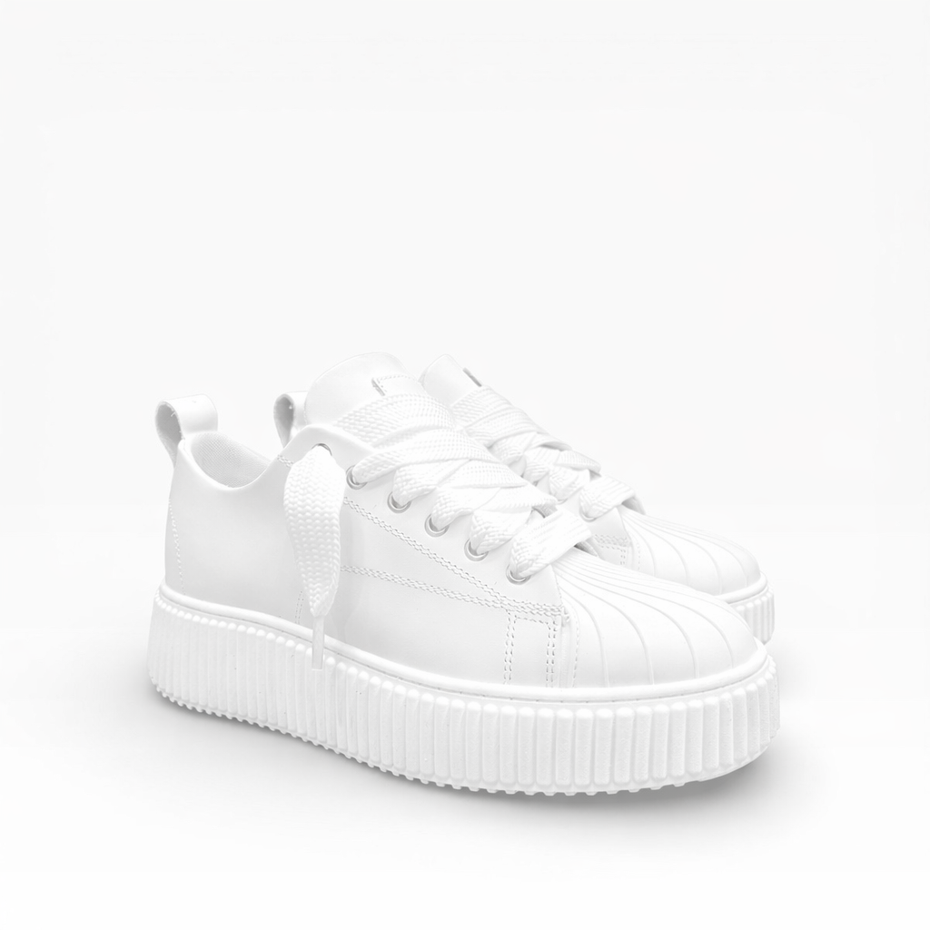 Sneakers Megan Phantom Pelle Bianco