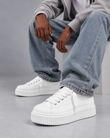 Sneakers Megan Phantom Pelle Bianco