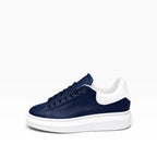 Sneakers Modello McQ*een Blu Liscia
