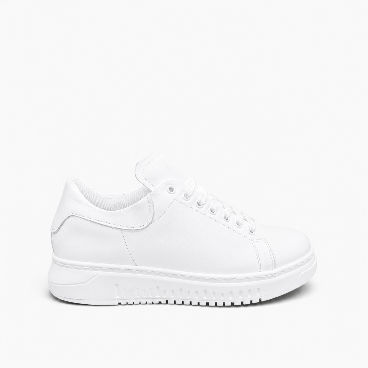 Sneakers Modello McQ*een In Pelle Bianco Immagine secondaria del prodotto