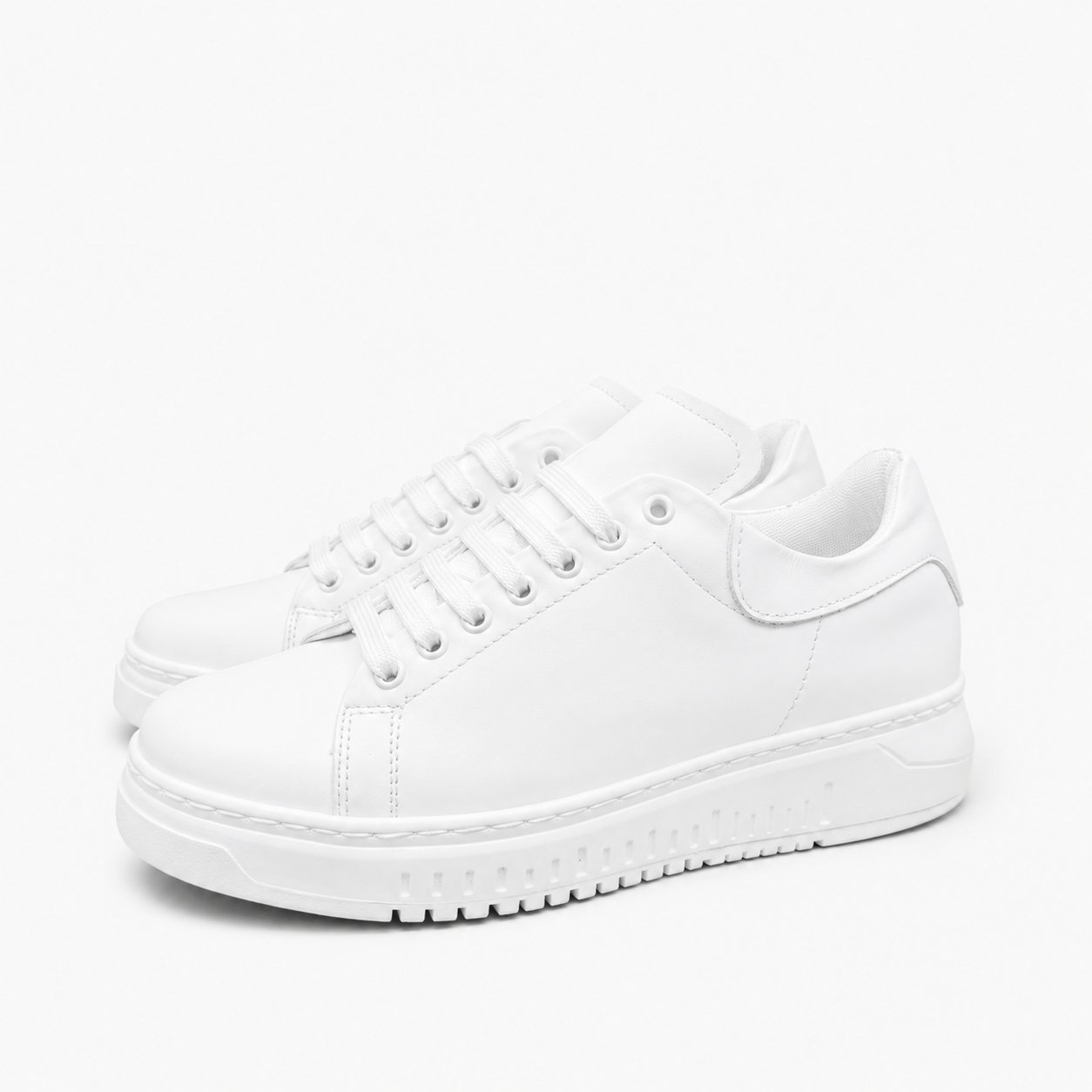 Sneakers Modello McQ*een In Pelle Bianco