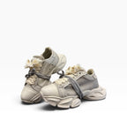 Sneakers Raw Denim Grigio