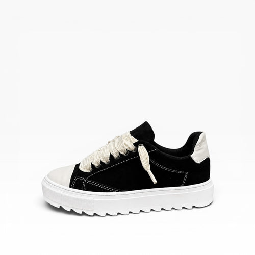 Sneakers Top Camoscio Cookies & Cream
