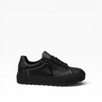 Sneakers Top Essence Black Leather