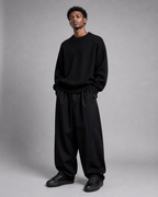 Sneakers Top Essence Black Suede