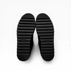 Sneakers Top MidCut in Pelle Nero