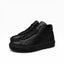 Sneakers Top MidCut in Pelle Nero