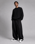 Sneakers Top Pelle Bianco e Nero