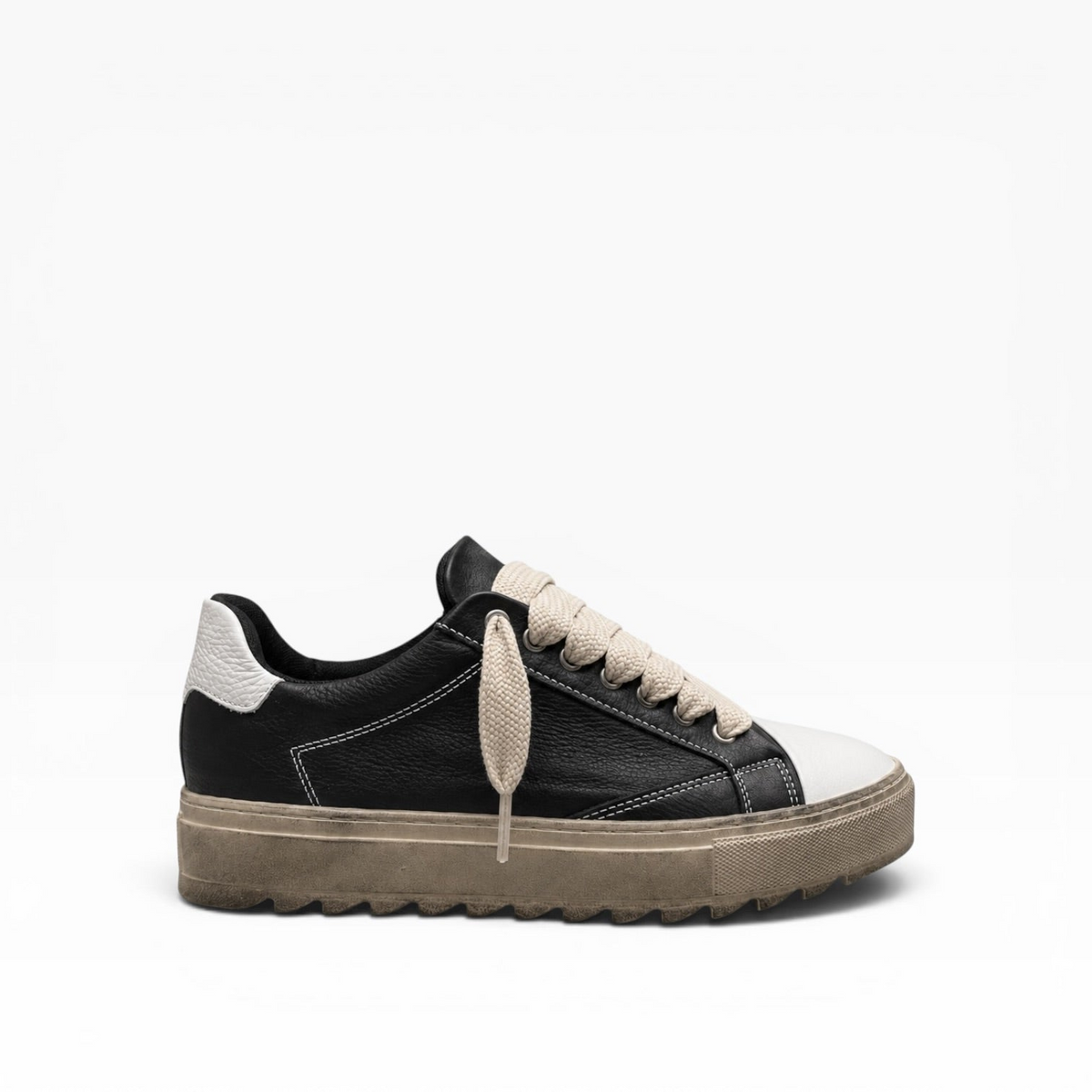 Sneakers Top Tokyo in Pelle