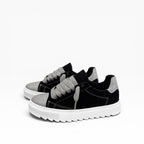 Sneakers Top in Camoscio Grey Vision