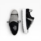Sneakers Top in Camoscio Grey Vision