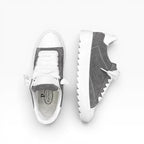 Sneakers Top in Camoscio Grigio