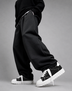 Sneakers Top in Denim Nero