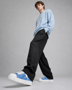Sneakers Top in Denim Sky